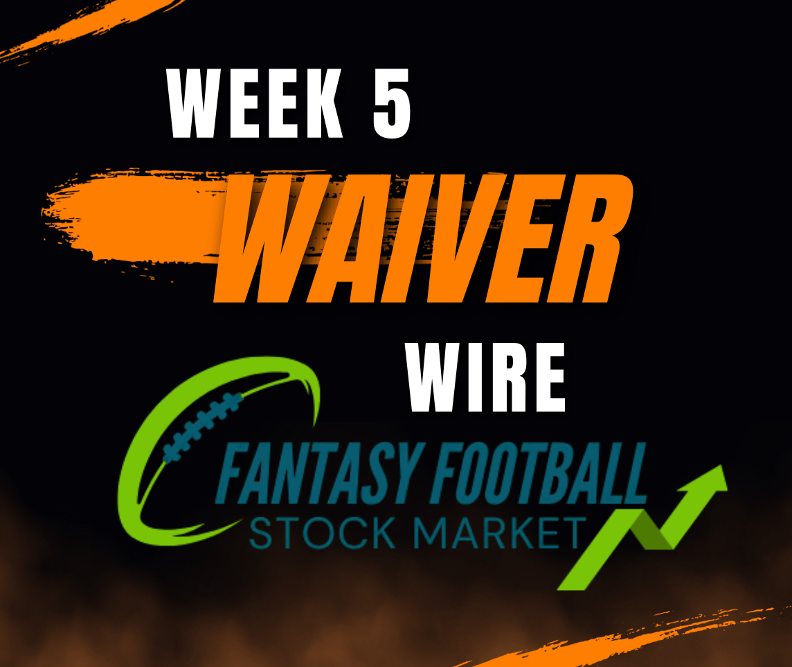 Week 5 Waiver Wire